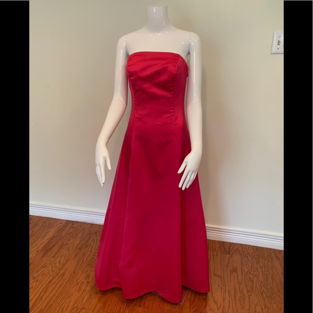 ABS evenings strapless formal dress